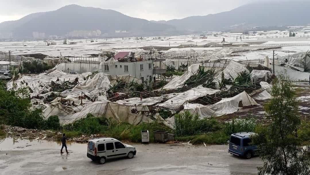 ANAMUR’DA ÇIKAN HORTUMUN ZARARI 1 MİLYAR TL 