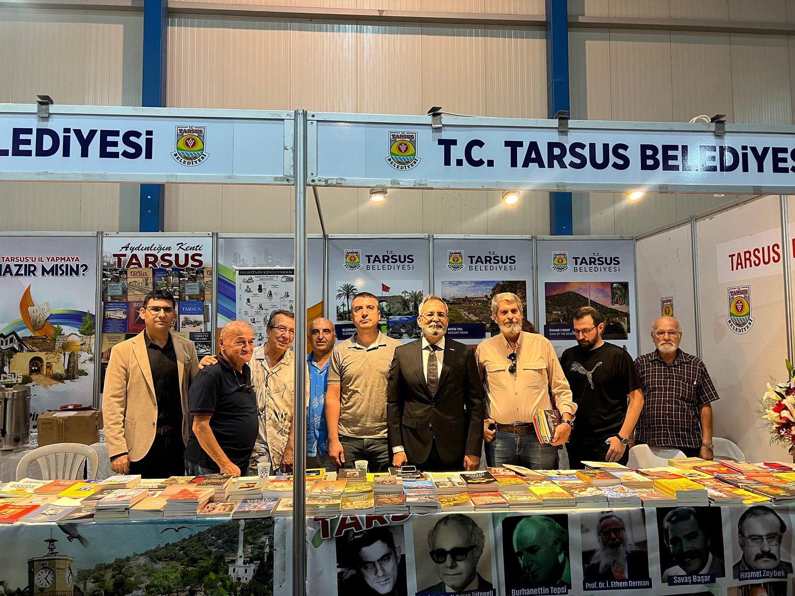 TARSUS BELEDİYESİ FUARDA, YAZILI ESERLERİ VE TARSUSLU YAZARLARI İLE YOĞUN İLGİ GÖRDÜ