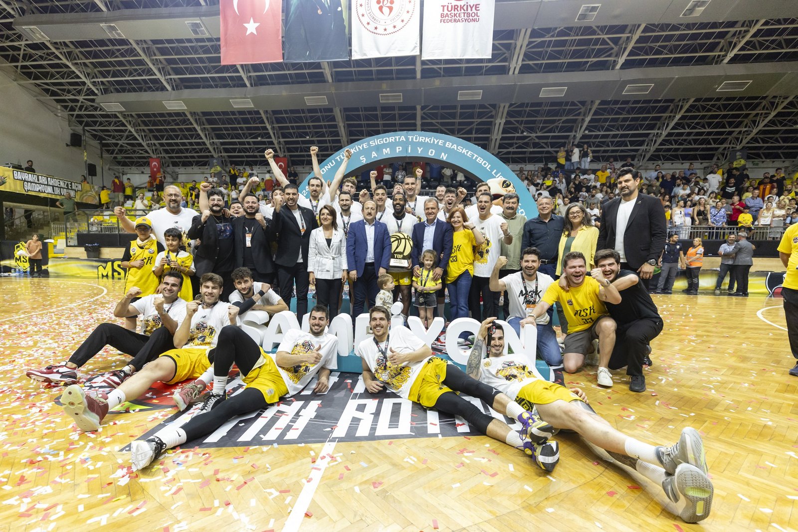CARETTALAR TBL PLAY-OFF ŞAMPİYONU OLDU