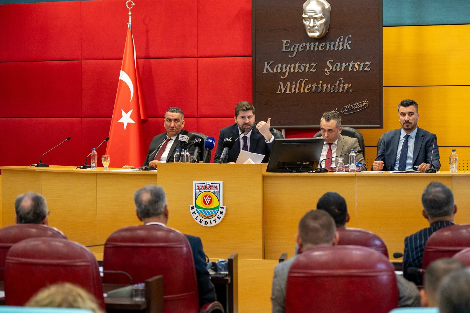 TARSUS BELEDİYE MECLİSİ’NDE GÜNDEME DAİR ÖNEMLİ AÇIKLAMALAR YAPILDI