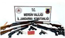 TARSUS’TA SİLAH KAÇAKÇILIĞI YAPAN 2 KİŞİ TUTUKLANDI