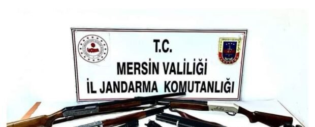 TARSUS’TA SİLAH KAÇAKÇILIĞI YAPAN 2 KİŞİ TUTUKLANDI