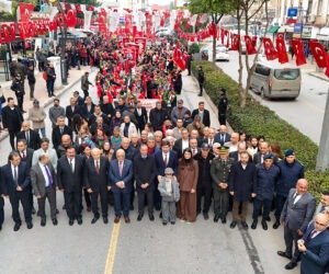 103 YILLIK KURTULUŞ HAFIZA KORTEJİYLE KUTLANDI