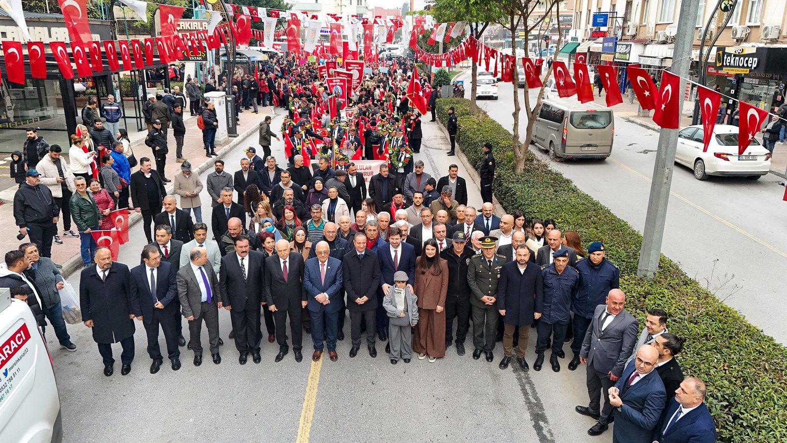 103 YILLIK KURTULUŞ HAFIZA KORTEJİYLE KUTLANDI