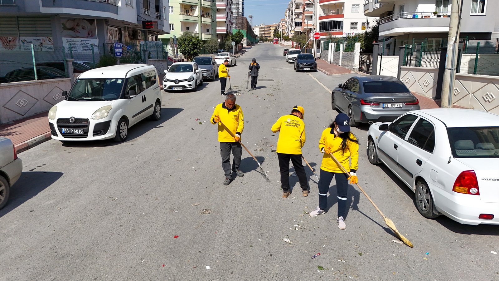 TARSUS’TA BAHAR TEMİZLİĞİ BAŞLADI
