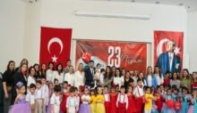 TARSUS’TA MİNİKLER 23 NİSAN’I DOYASIYA KUTLADI